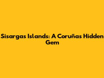 Sisargas Islands: A Coruña's Hidden Gem
