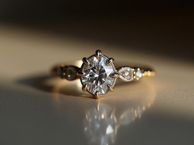 A beautifully restored vintage engagement ring, part of the Antique Revival Collection